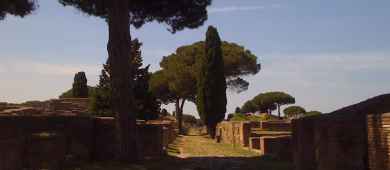 Ancient Ostia street