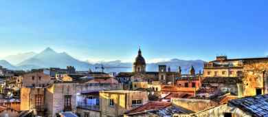 Panoramic view of Palermo