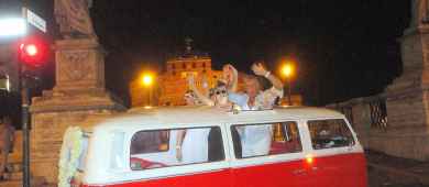Rome tour by vintage car