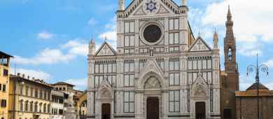 View of Santa Croce in Florence