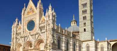 Tour of the most important monuments and squares in Siena and San Gimignano,Tuscany