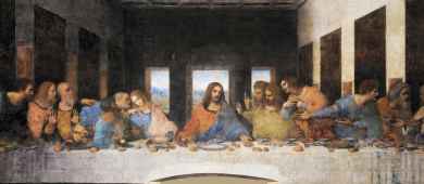 guided tour of the last supper