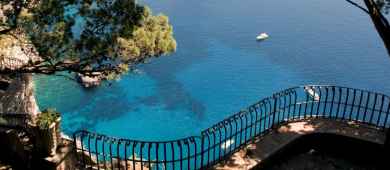 Wonderful sea in Capri Island