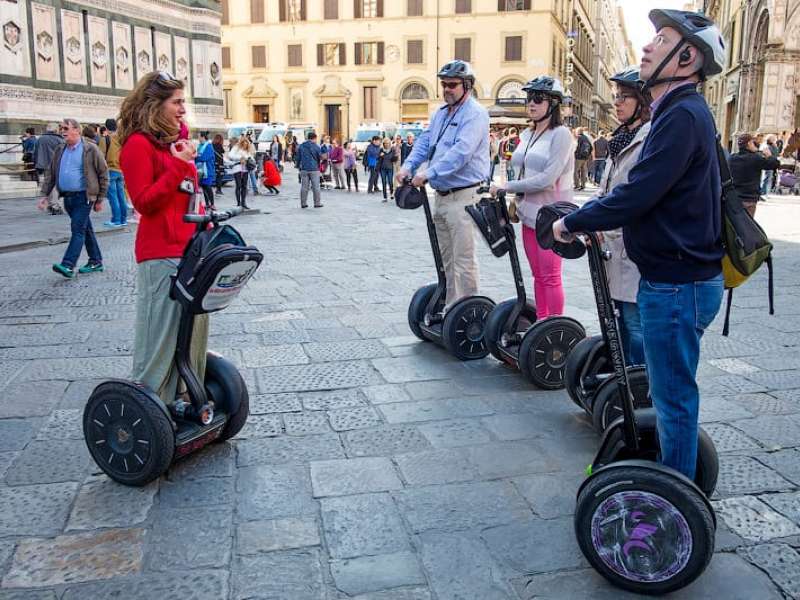 Experience full of fun on board a Segway around the historic center of ...