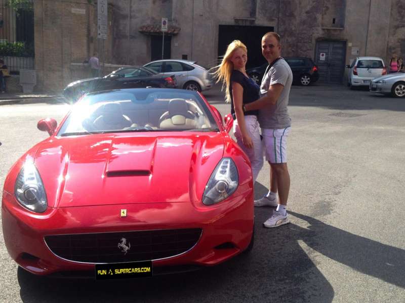 1 Hour Ferrari Test Drive In The Centre Of Rome Test Drive In Rome A Ferrari California
