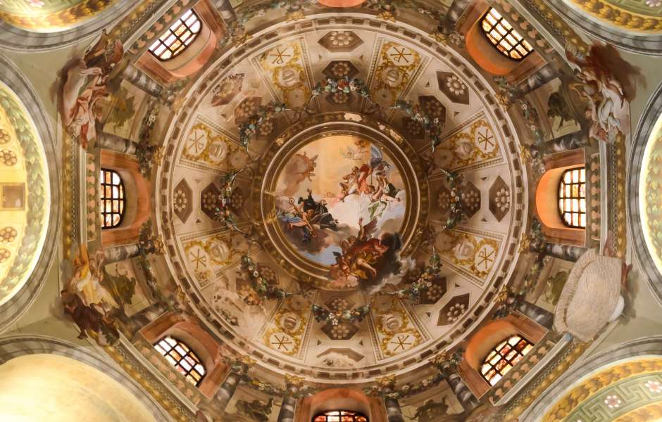 5.	Dome of San Vitale Basilica (Ravenna)