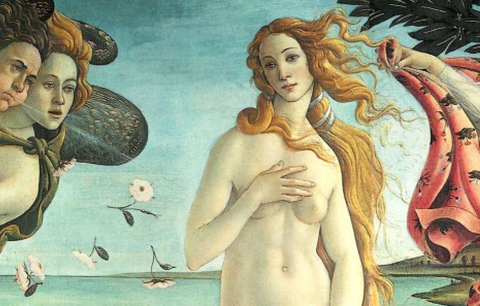 2.	Birth of Venus by Botticelli 