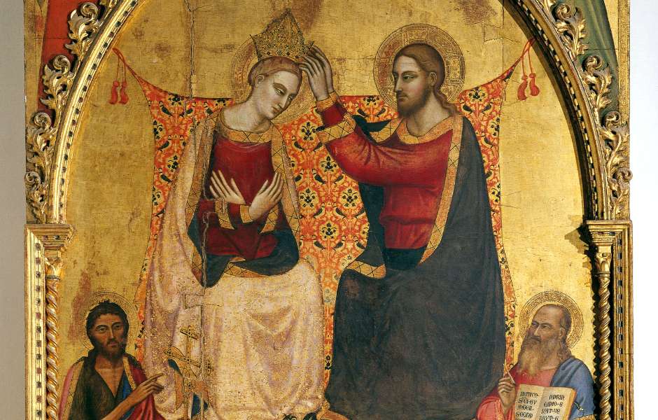 5.	Coronation of the Virgin, by Jacopo di Cione