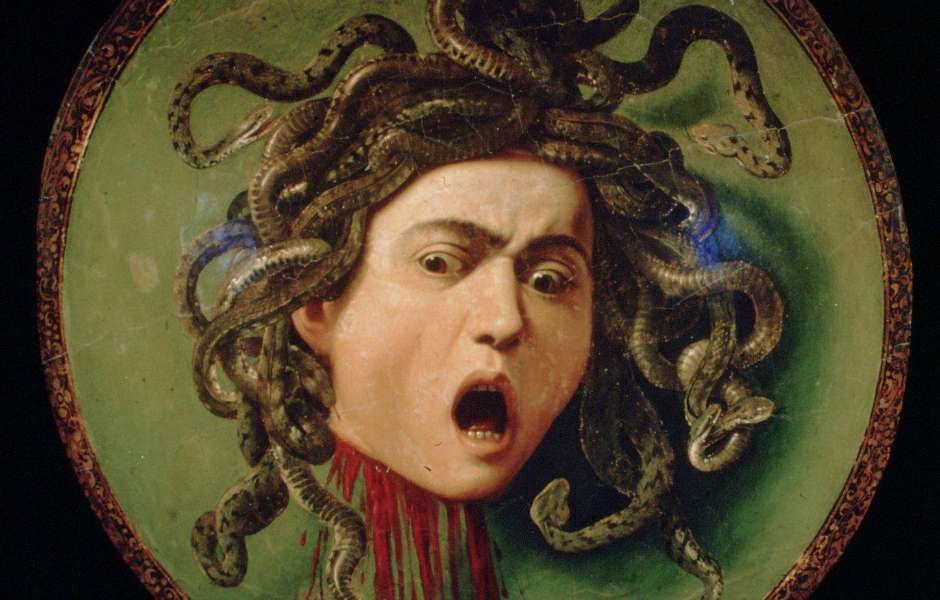 9.	Medusa by Caravaggio