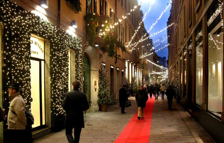 4.	Shopping at the designer stores