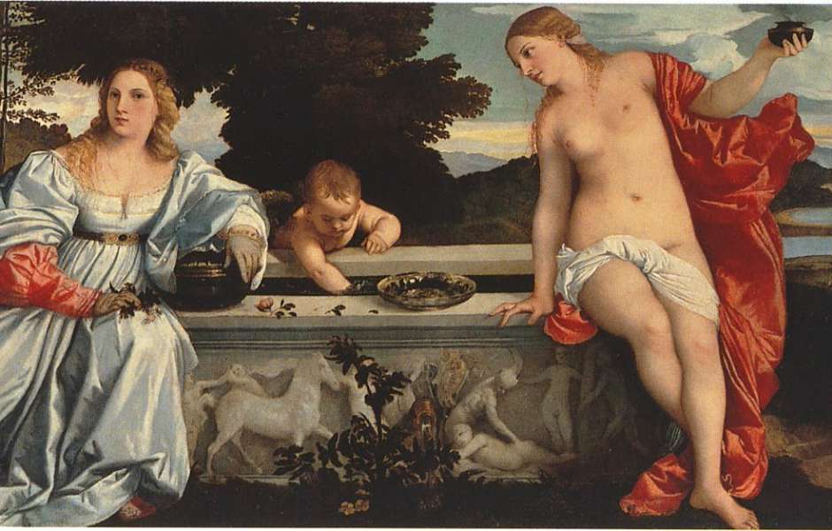 Sacred and Profane Love, by Titian