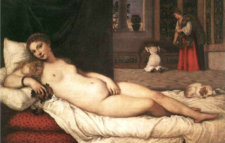 6.	Venus of Urbino by Titian