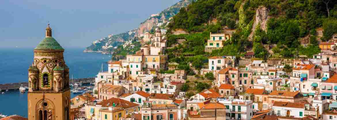 Excursión de un Día en Tren de Alta Velocidad a Amalfi y Positano desde Roma