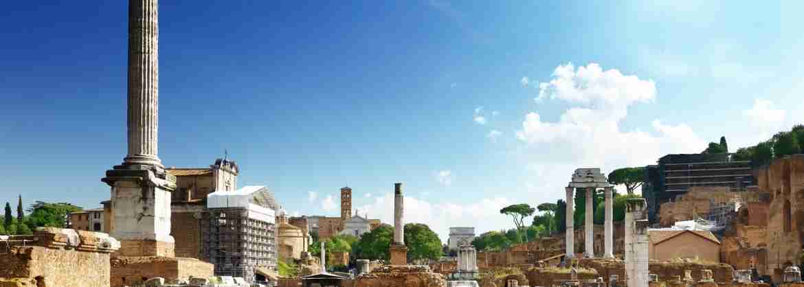 Tour panoramico della città di Roma per piccoli gruppi con pick-up incluso