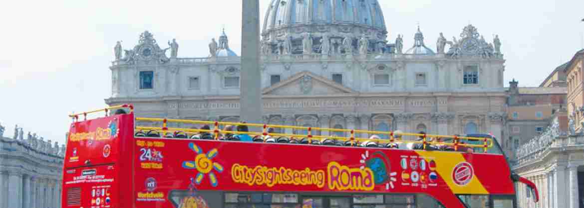 City Sightseeing Hop On Hop Off Bus Tour In Rome 48 Hours Ticket Included