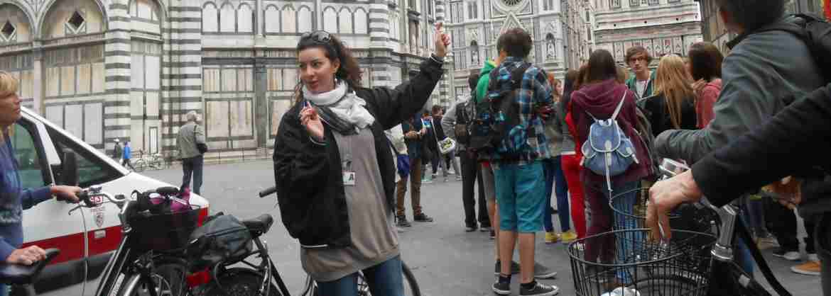 VIP Bike tour per le strade del centro di Firenze con gelato incluso