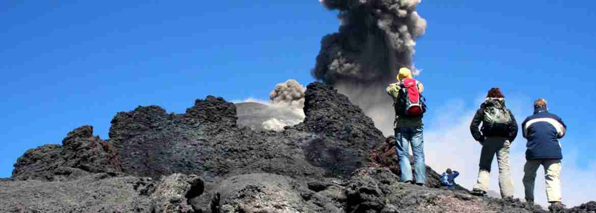 Full day trip to Mount Etna with trek and lunch from Catania 
