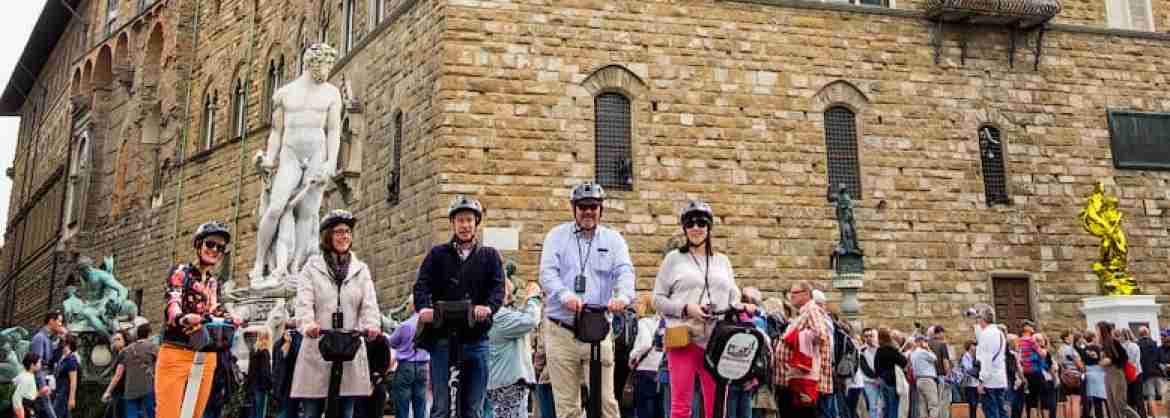 Small group tour on board a Segway around the historic center of Florence
