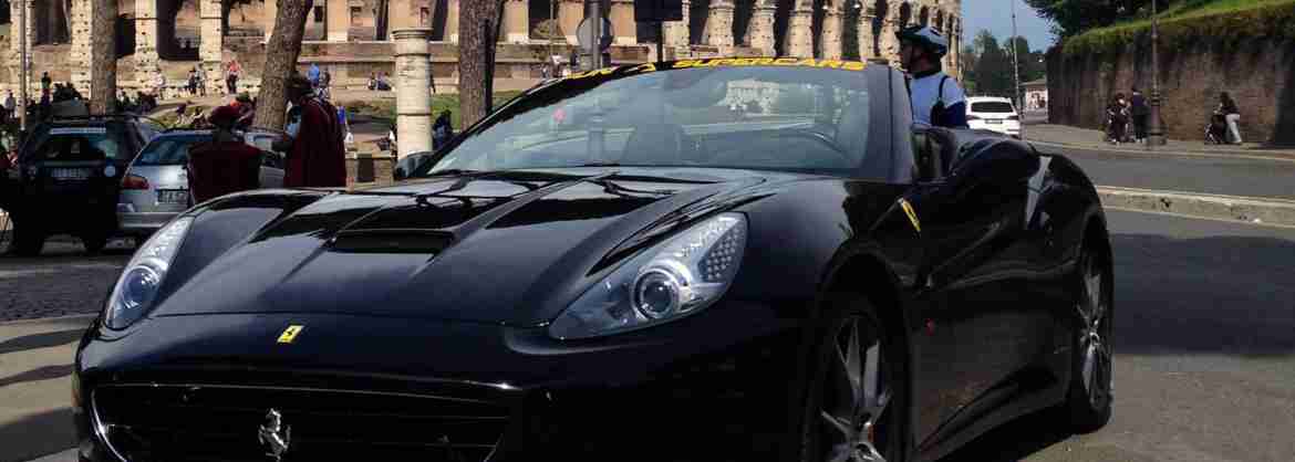 1-Hour Ferrari Test Drive in the centre of Rome