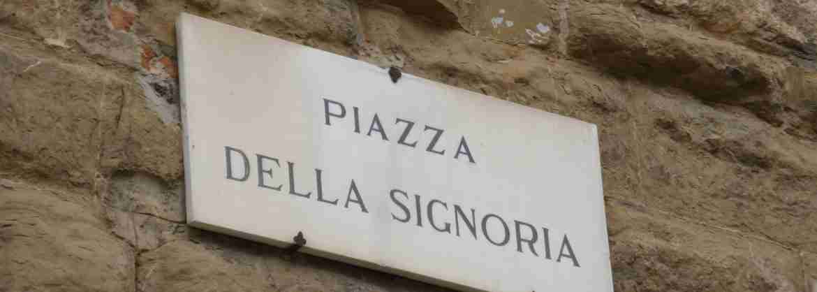 Tour privato a piedi alla scoperta dei nomi e delle vie del centro di Firenze