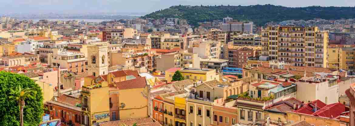 Panoramic tour around the main attractions of Cagliari by mini-bus