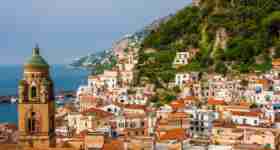 amalfi naples departing sorrento